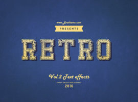 Retro Effects Vol.2 Style Templates