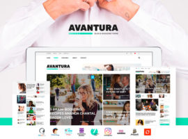 Avantura Magazine & Blog WordPress Theme