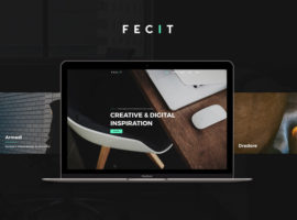 Fecit OnePage Creative Portfolio HTML Template