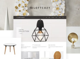 Loftcozy Interior Decoration eCommerce Theme