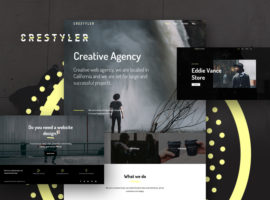 Crestyler Creative Portfolio WordPress Theme