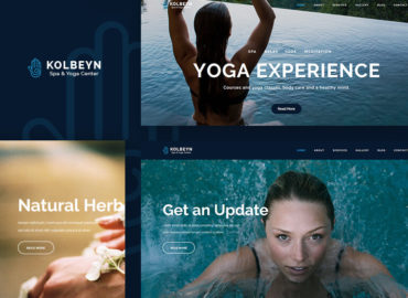 Kolbeyn Yoga & Spa Corporate WordPress Theme
