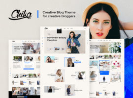 Chicka Creative Fashion WordPress Theme