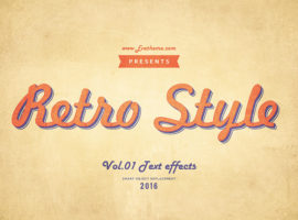 Retro Effects Vol.1 Style Templates