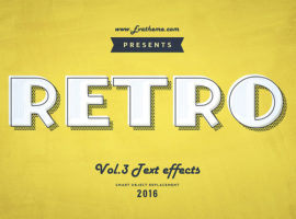 Retro Effects Vol.3 Style Templates