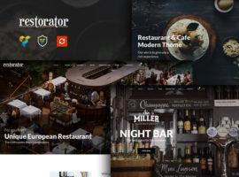 Restorator Restaurant & Cafe WordPress Theme