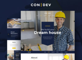 Condev Construction Corporate HTML Templates