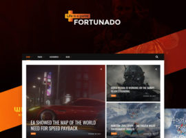Fortunado Gamer Blog & Magazine Theme