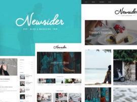 Newsider Blog & Magazine WordPress Theme
