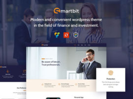 Smartbit Corporate Crypto WordPress Theme